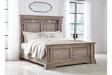 Blairhurst Light Grayish Brown King Panel Bed -  Ashley - Luna Furniture