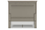 Lexorne Gray Queen Sleigh Bed -  Ashley - Luna Furniture