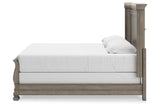 Lexorne Gray California King Sleigh Bed -  Ashley - Luna Furniture