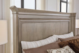 Lexorne Gray King Sleigh Bed -  Ashley - Luna Furniture