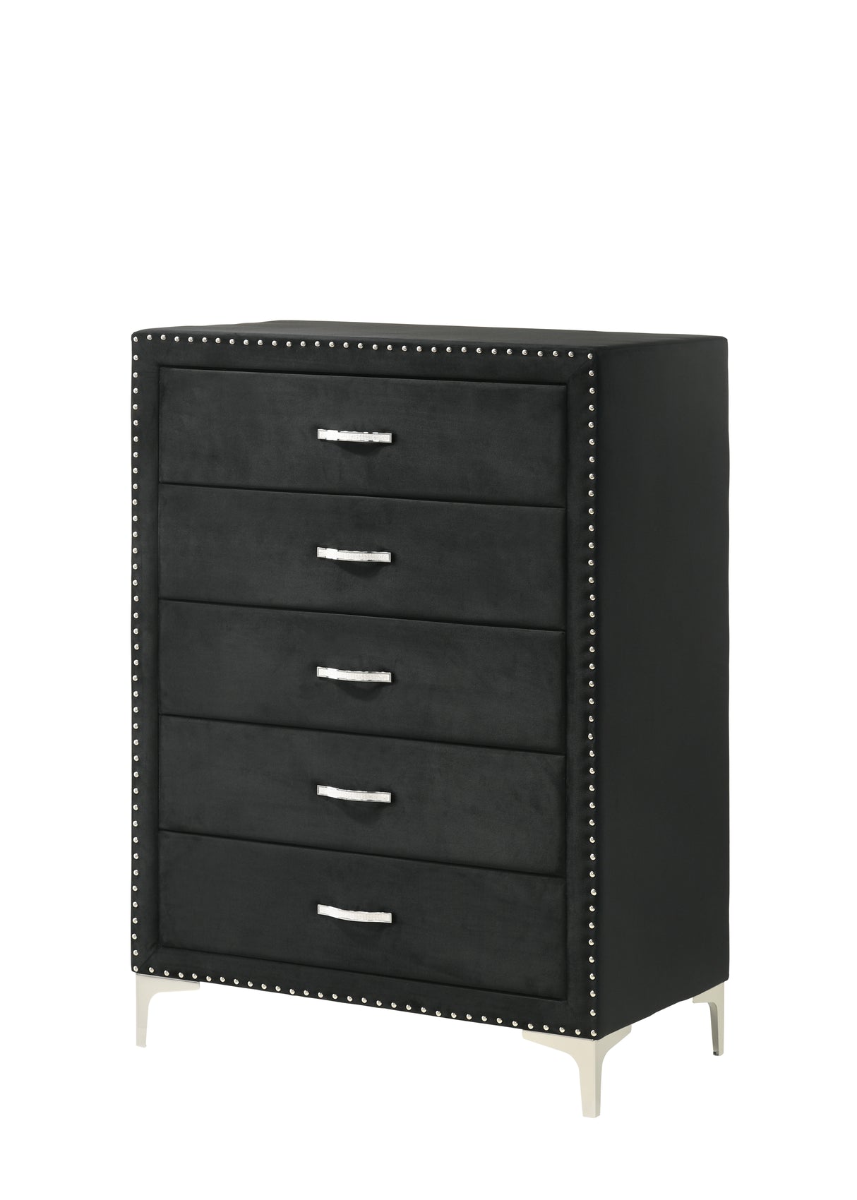 Lucinda Black Chest -  Crown Mark - Luna Furniture