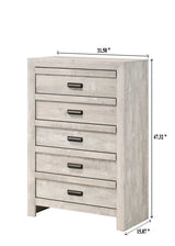 Valor Beige Chest -  Crown Mark - Luna Furniture