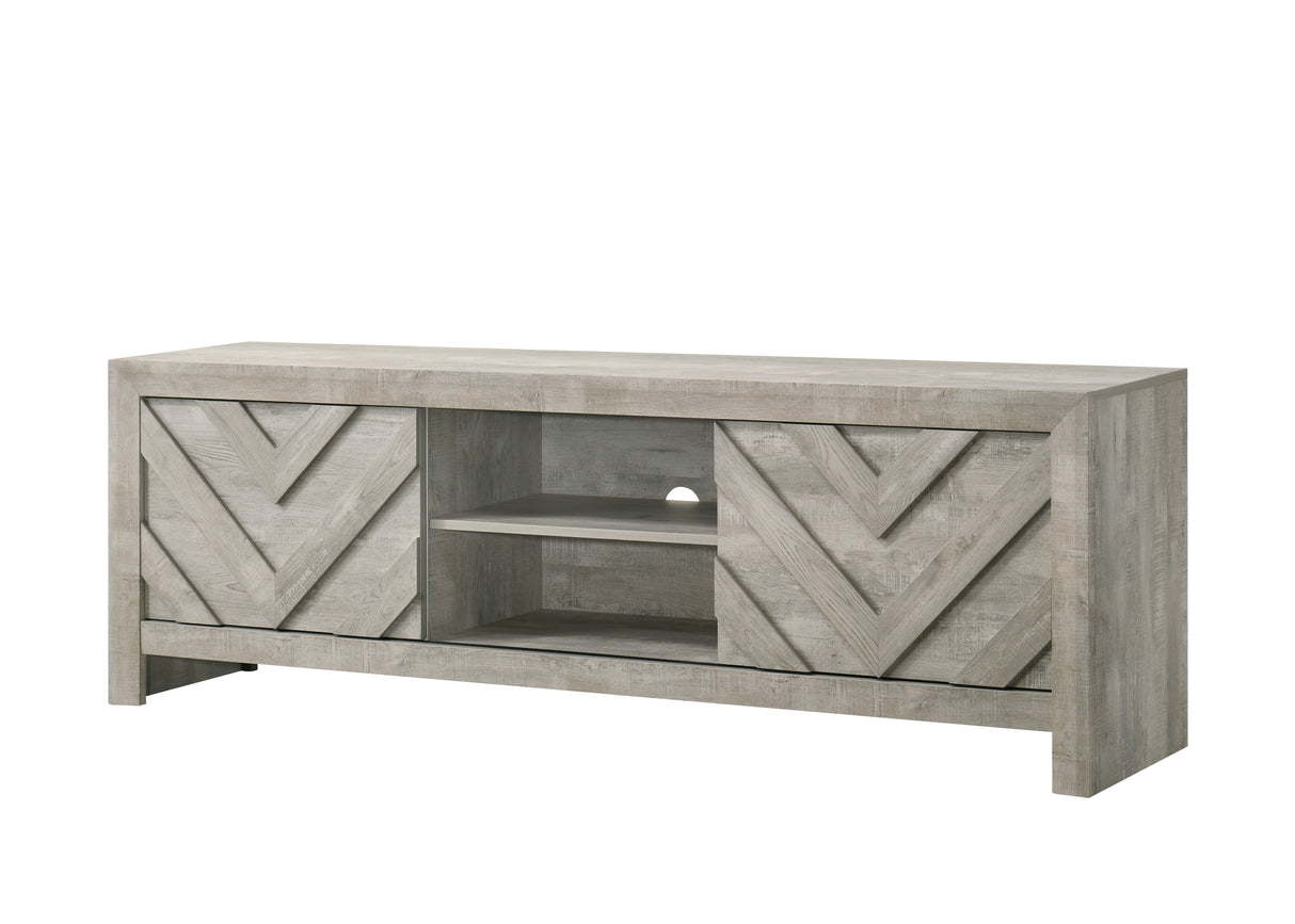 Valor Beige 72" TV Stand -  Crown Mark - Luna Furniture