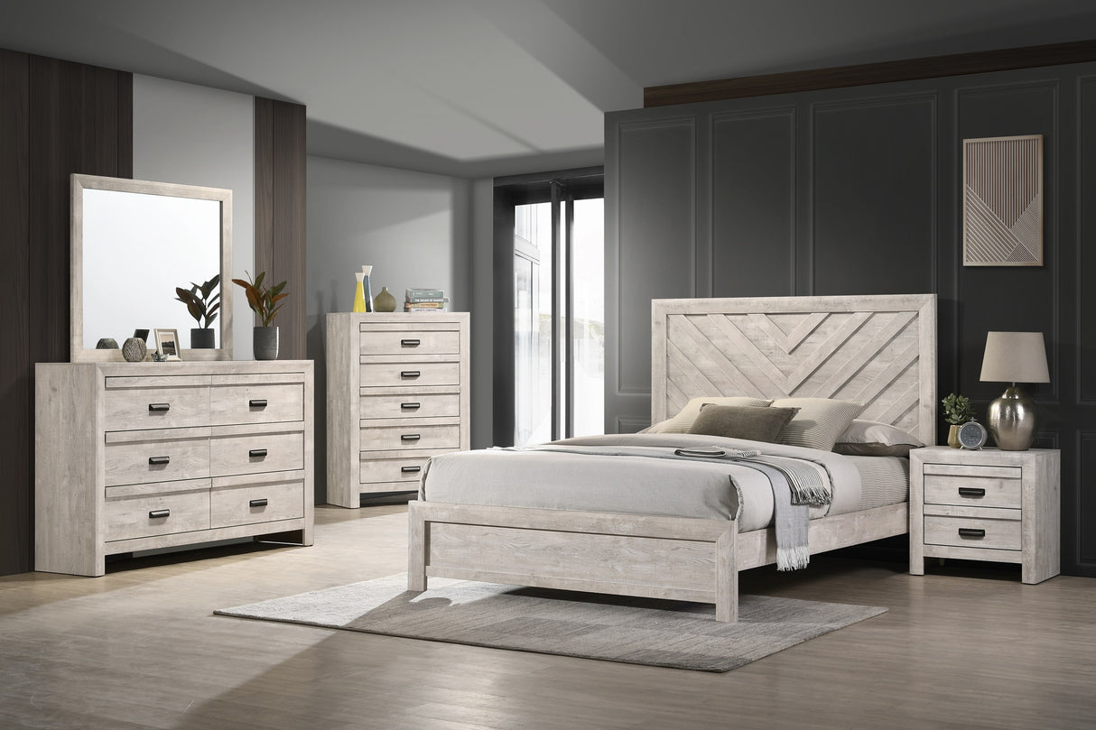 Valor Beige Chest -  Crown Mark - Luna Furniture