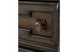 Maylee Dark Brown Dresser and Mirror -  Ashley - Luna Furniture