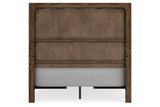 Cabalynn Light Brown Queen Panel Bed with Storage from Ashley - Luna Furniture