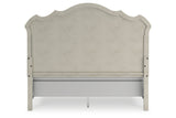 Arlendyne Antique White California King Upholstered Bed from Ashley - Luna Furniture