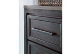 Foyland Black/Brown Dresser and Mirror from Ashley - Luna Furniture