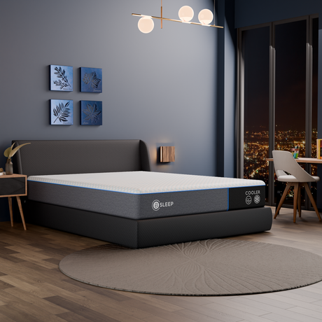 Innovative Bsleep 12-inch mattress with cooling memory foam.