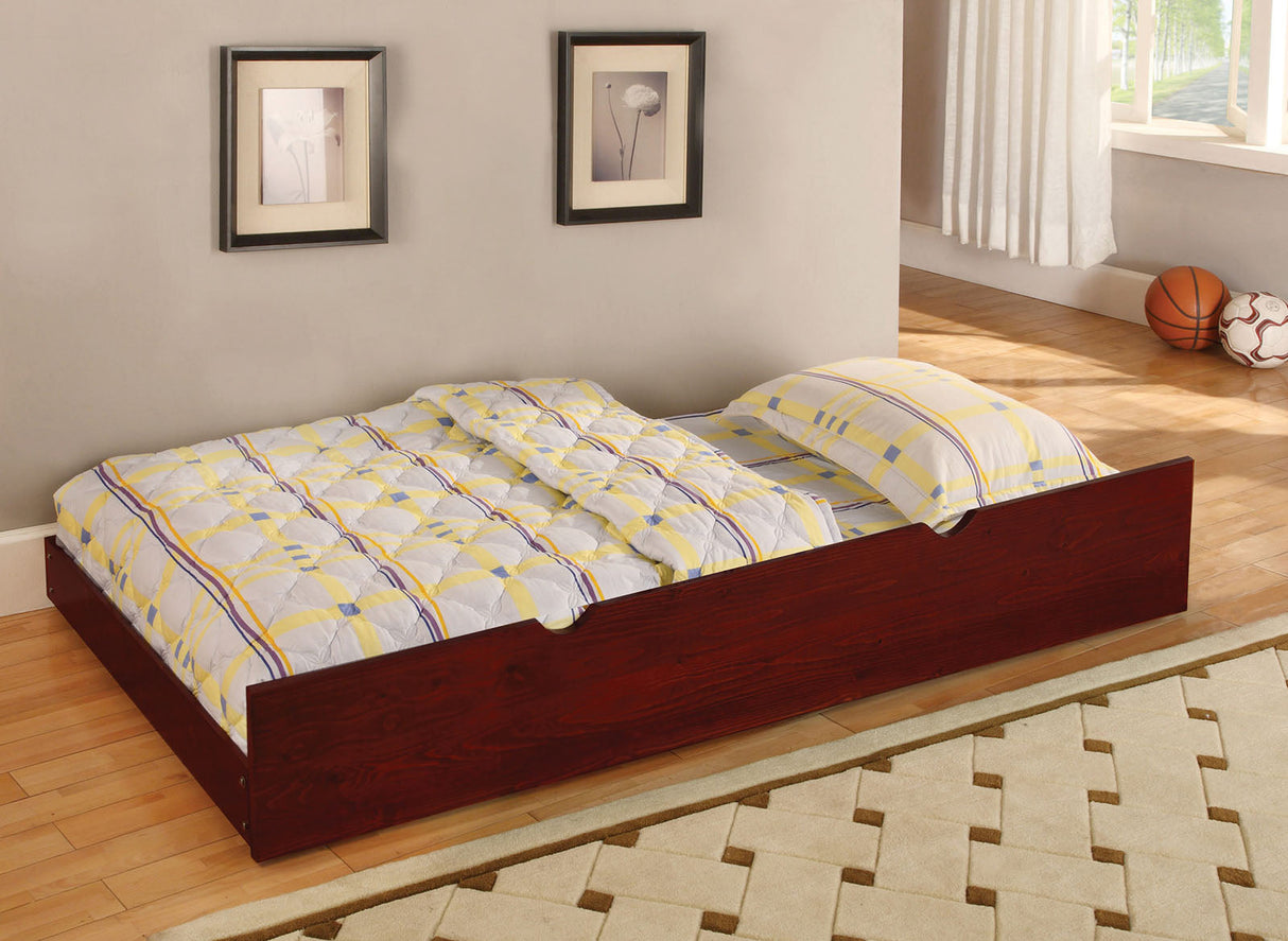 Omnus Cherry Trundle from Furniture of America - Luna Furniture