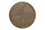 Julia Light Oak/Beige Round Dining Table from Furniture of America - Luna Furniture