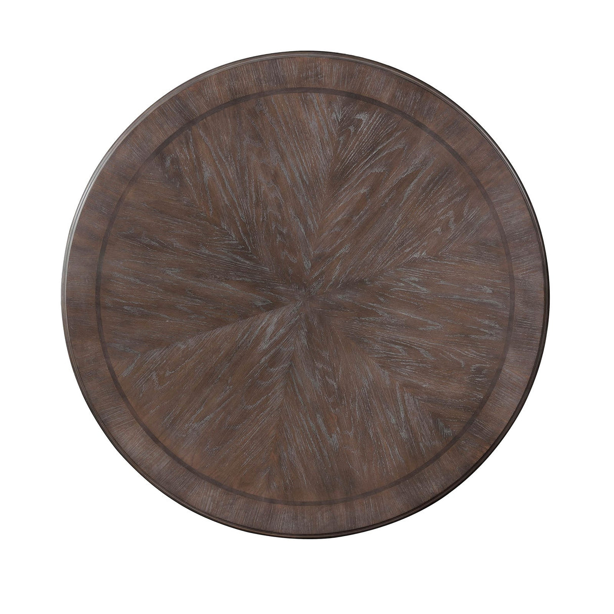 Arcadia Rustic Natural Tone/Ivory Round Dining Table from Furniture of America - Luna Furniture