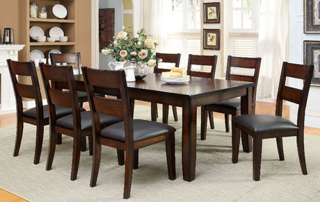 Dickinson Dark Cherry Dining Table from Furniture of America - Luna Furniture