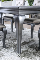 Amina Gray Dining Table from Furniture of America - Luna Furniture