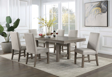 San Antonio Gray Dining Table from Furniture of America - Luna Furniture