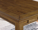 Rapidview Walnut/Light Gray Dining Table from Furniture of America - Luna Furniture