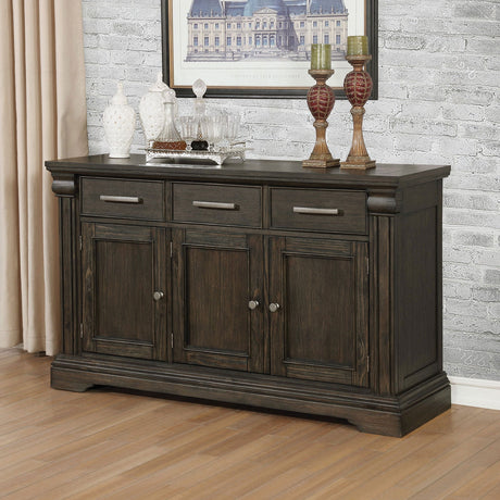 Faulk Espresso Server from Furniture of America - Luna Furniture