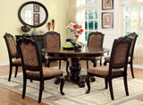 Bellagio Brown Cherry Dining Table from Furniture of America - Luna Furniture