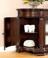 Bellagio Brown Cherry Server from Furniture of America - Luna Furniture