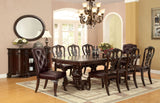 Bellagio Brown Cherry Dining Table from Furniture of America - Luna Furniture