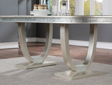 Cathalina Silver Dining Table from Furniture of America - Luna Furniture