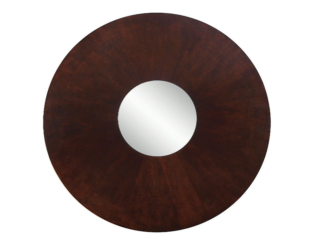 Cimma Espresso Round Dining Table from Furniture of America - Luna Furniture