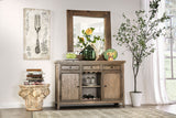 Patience Rustic Natural Tone Server from Furniture of America - Luna Furniture