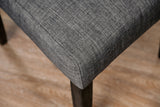 Alfred Antique Black/Gray Side Chair (2/Ctn) from Furniture of America - Luna Furniture