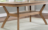 Upminster Natural Tone Dining Table from Furniture of America - Luna Furniture