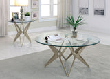 Alvise Champagne Coffee Table