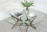 Alvise Champagne Coffee Table