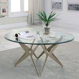 Alvise Champagne Coffee Table