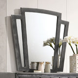 Carissa Gray Mirror from Furniture of America - Luna Furniture