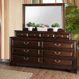 Brandt Brown Cherry Dresser from Furniture of America - Luna Furniture