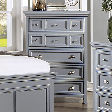 Castlile Gray Chest from Furniture of America - Luna Furniture