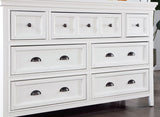 Castile White Dresser from Furniture of America - Luna Furniture