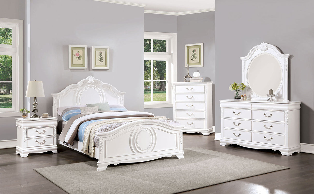 Alecia White Dresser from Furniture of America - Luna Furniture