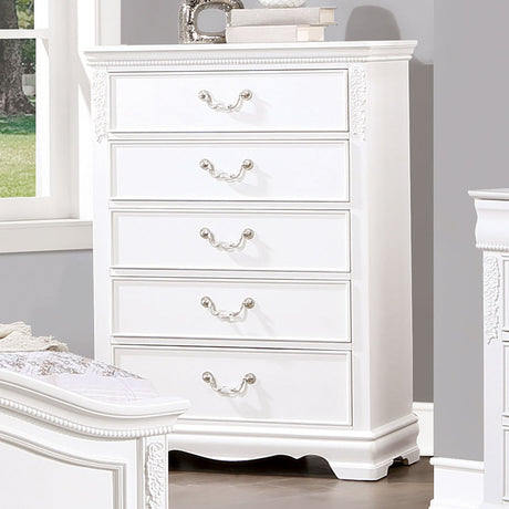 Alecia White Chest from Furniture of America - Luna Furniture