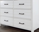 Priam White/Gray Dresser from Furniture of America - Luna Furniture