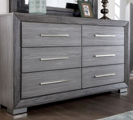 Raiden Gray Dresser from Furniture of America - Luna Furniture