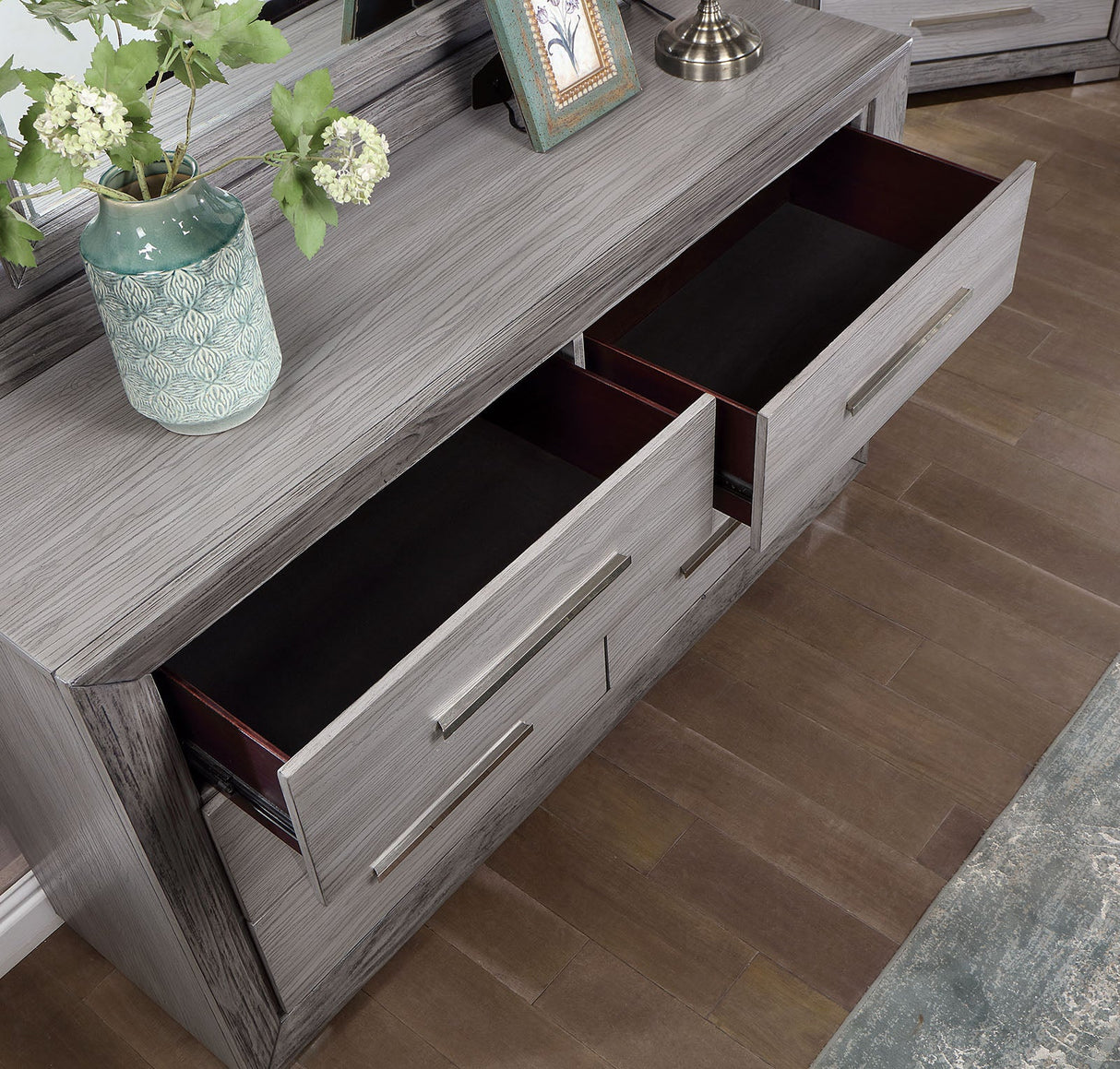 Raiden Gray Dresser from Furniture of America - Luna Furniture