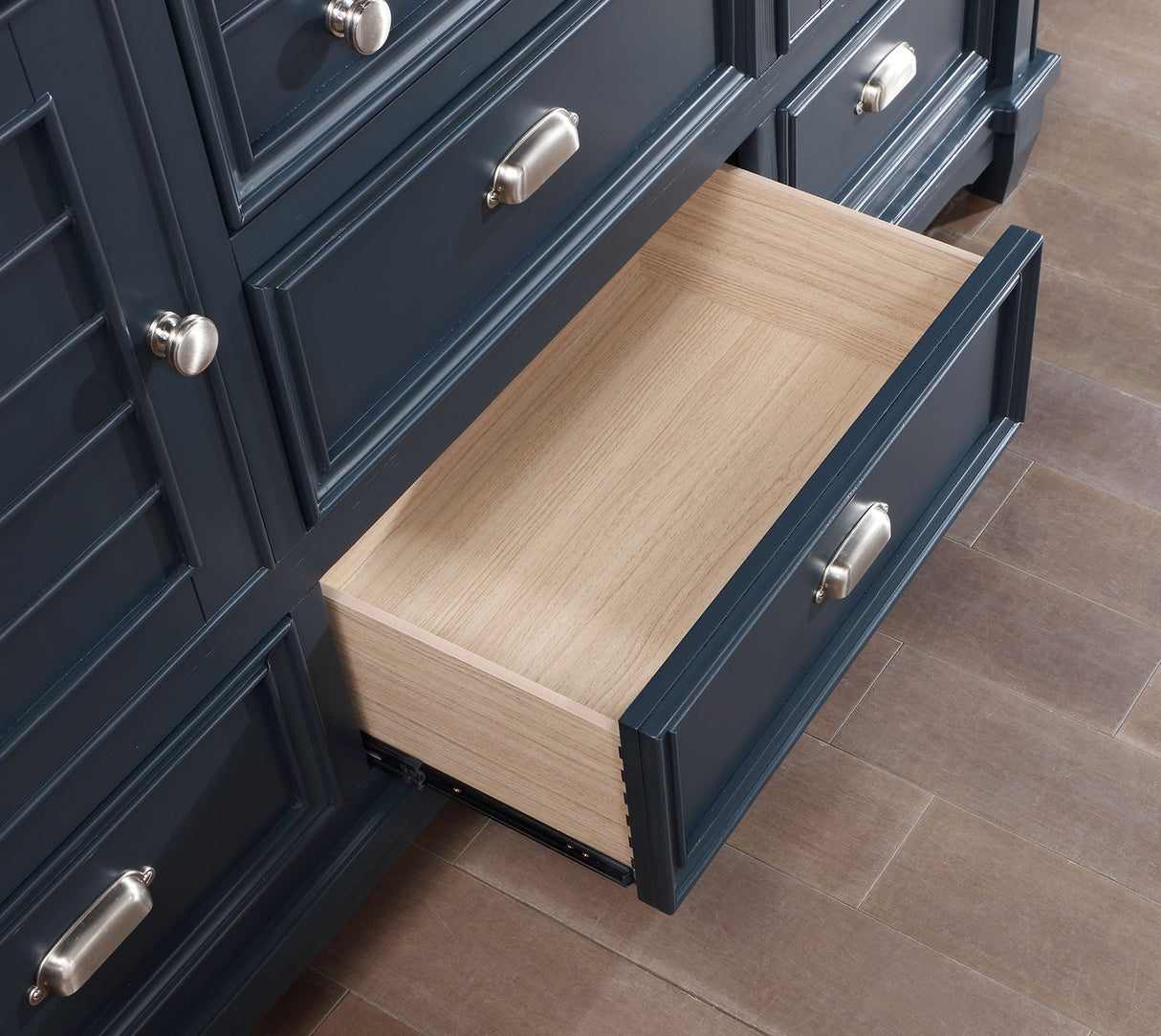 Manzanillo Slate Blue Dresser from Furniture of America - Luna Furniture