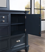 Manzanillo Slate Blue Dresser from Furniture of America - Luna Furniture