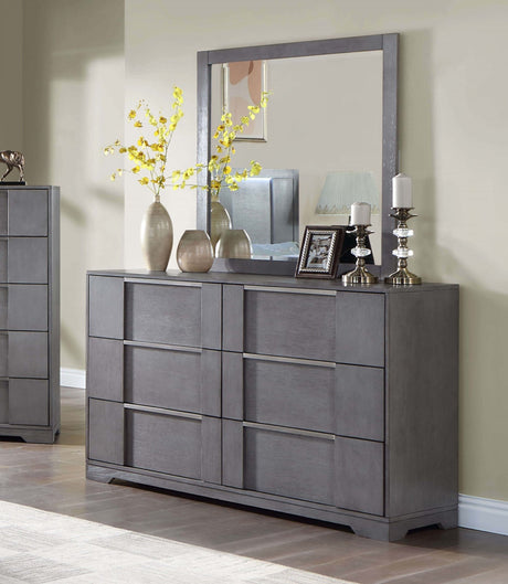 Regulus Gray Dresser from Furniture of America - Luna Furniture