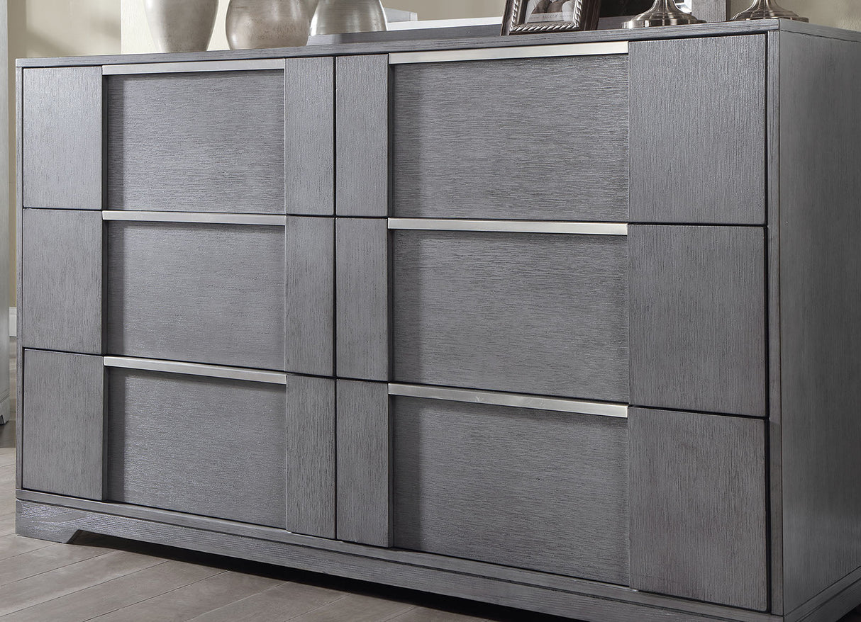 Regulus Gray Dresser from Furniture of America - Luna Furniture