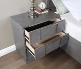 Regulus Gray Night Stand from Furniture of America - Luna Furniture