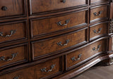 Esparanza Brown Cherry Dresser from Furniture of America - Luna Furniture