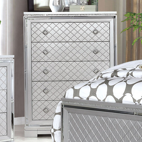 Belleterre Silver Chest from Furniture of America - Luna Furniture