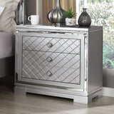 Belleterre Silver Night Stand from Furniture of America - Luna Furniture