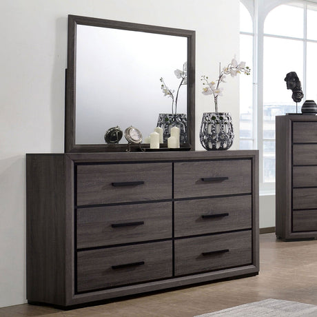 Conwy Gray Dresser from Furniture of America - Luna Furniture